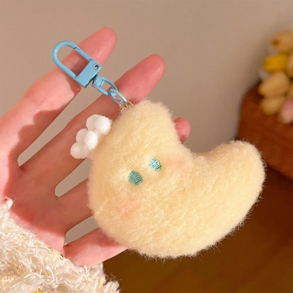 Creative Cartoon Small Moon Pendant Good Luck Ornaments Star Moon Keychain Friendship Graduation Gifts Star Pendant Girls