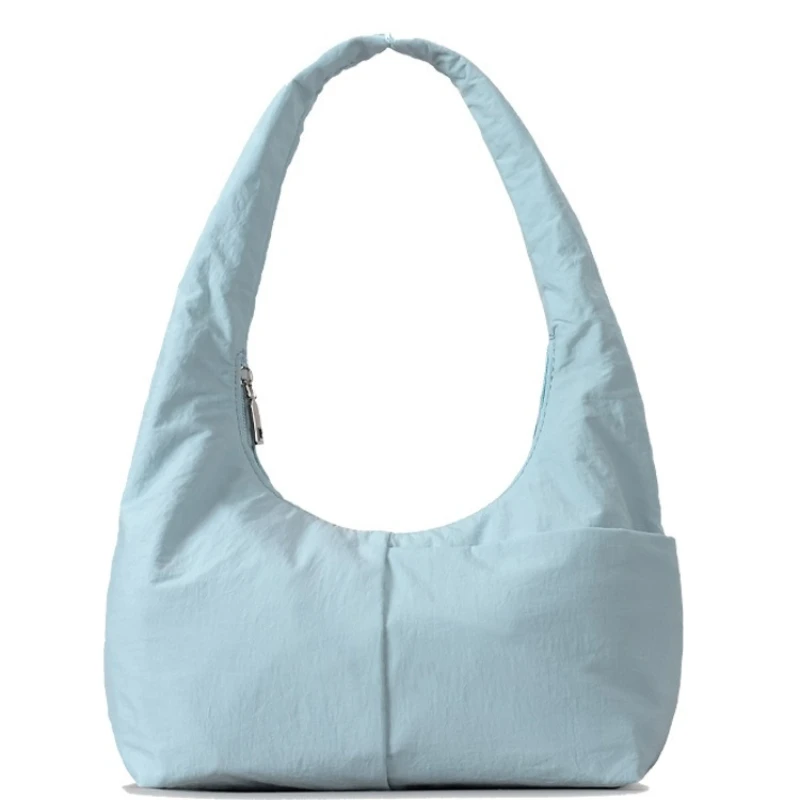 

Jonlily Women Nylon Shoulder Bag Female Small Handbag Totes Casual Underarm Bag Mini Daybag Commuter Bag Purse -KG1972