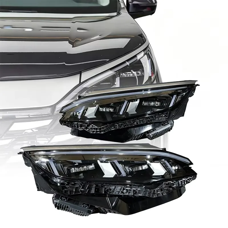 LED headlight assembly for BYD M9, matrix LED headlight with DRL function with sequential turn signal, plug and play, waterproof