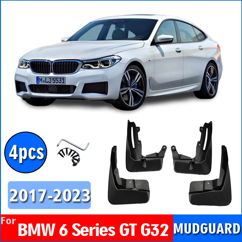 

FOR BMW 6 Series GT G32 Mudguards Fender Mudflaps Splash Mud Flap Guards Car Accessories Auto Styline Mudguard 2017-2023