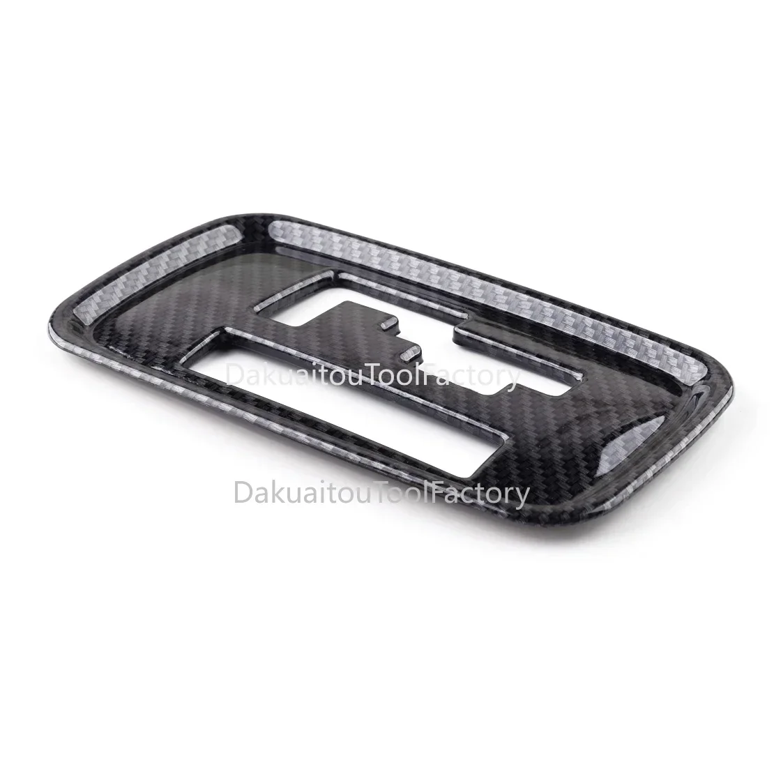 Car Shift Panel Cover Trim Frame Plastic Carbon Fiber Style, 2013-2016 2017 2018 2019 2020