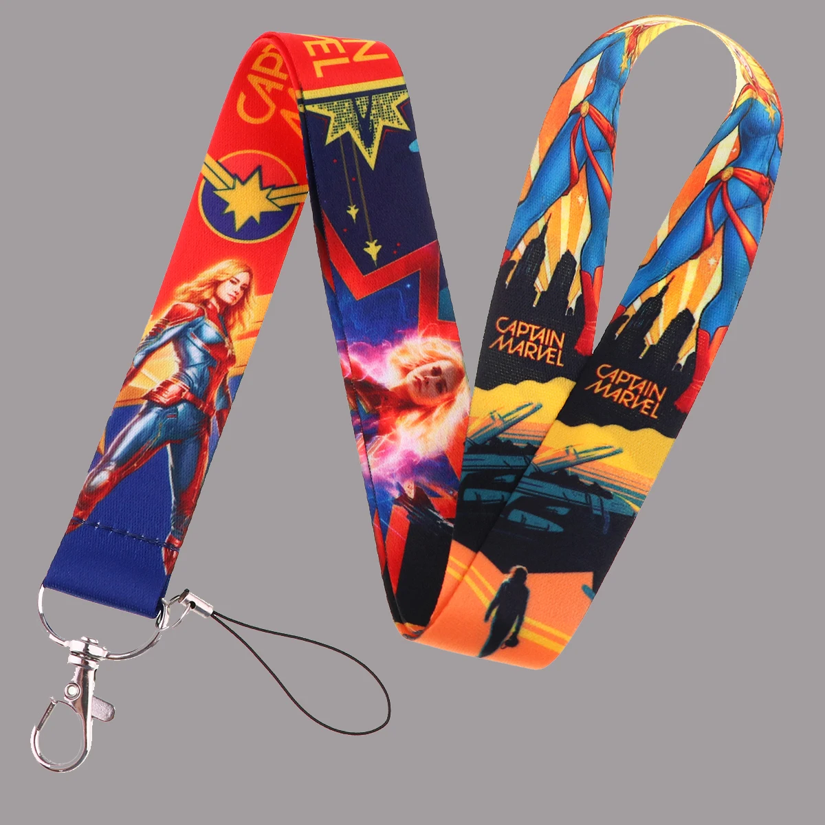 

Cool Stuff Lanyard for Key Hero Film Neck Strap Cell Phone Strap Badge Holder Hanging Rope Keychain Accessories Gifts