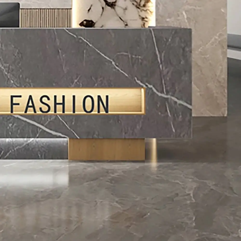

Glamour Modern Reception Desks Nordic Glamour Aesthetic Simple Bar Counter Cabinet Unique Luxury Mostrador Commercial Furniture