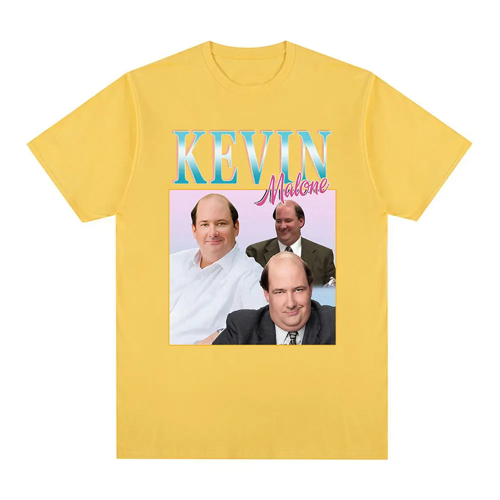 Kevin Malone Homage Graphic T Shirt Tv Series The Office Dwight Schrute Michael Scott Jim Halpert T-shirt Men\'s Cotton T-Shirts