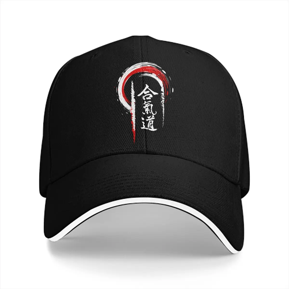 Summer Cap Sun Visor Aikido White Hip Hop Caps Kyokushin Karate Bushido Cowboy Hat Peaked Hats