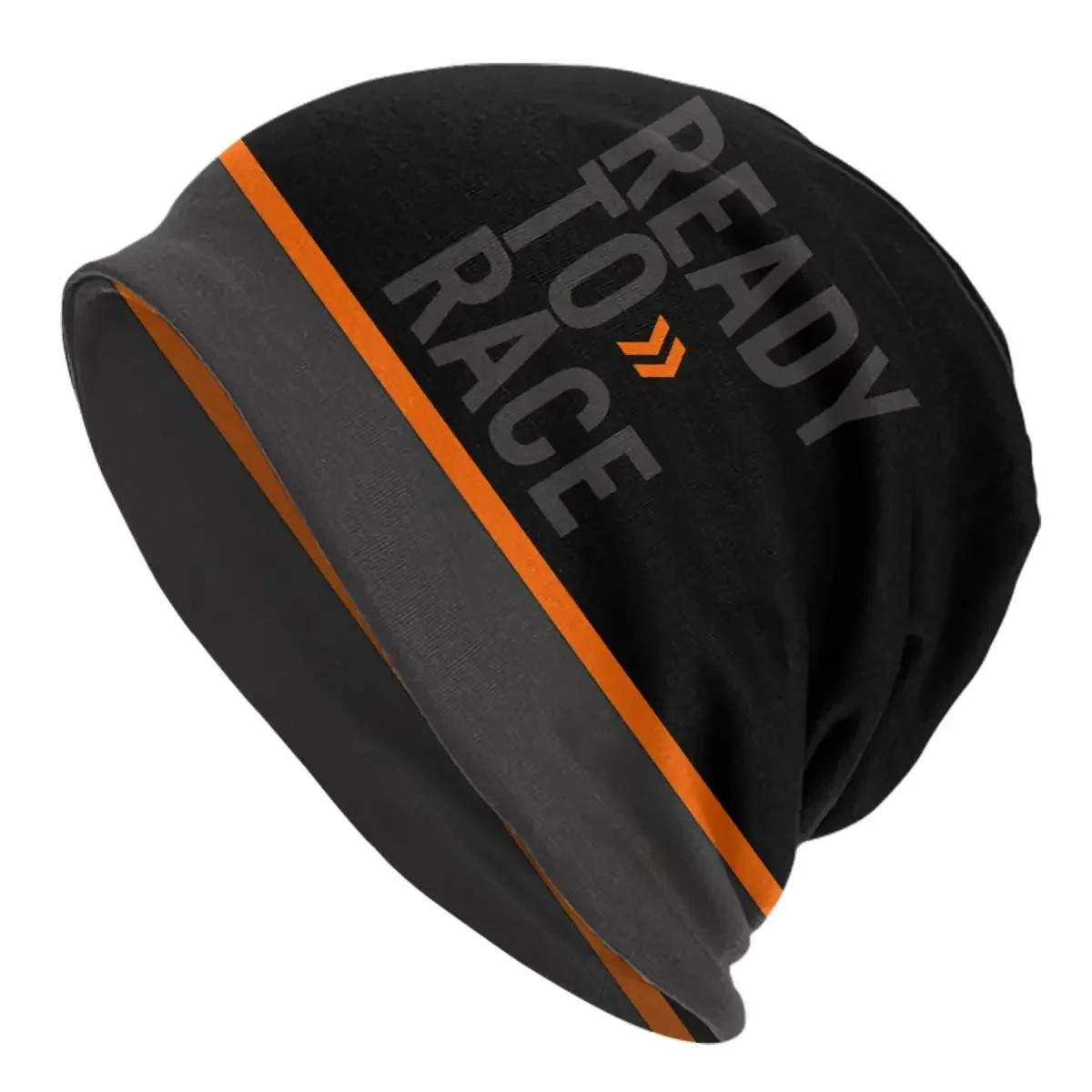 Klaar om te racen Logo Skullies Mutsen Caps Unisex Winter Gebreide Muts Straatracen Sport Motorrijder Motorkap Hoeden Outdoor Skimuts