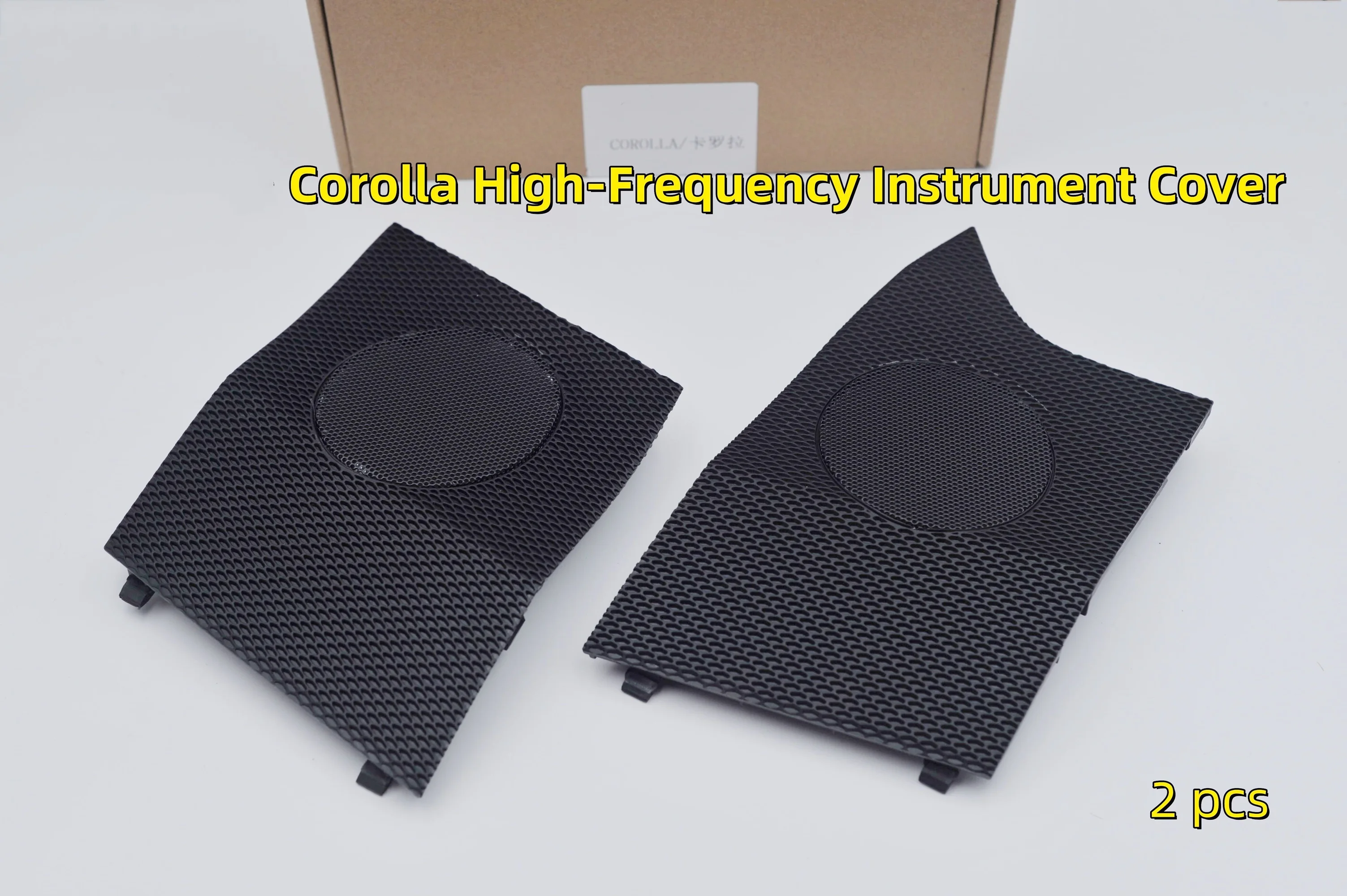For  Corolla 2021 2022 2023 Car Interior Front Dashboard High-pitched Speaker Tweeter Audio Cover Cap Trim Panel Modified