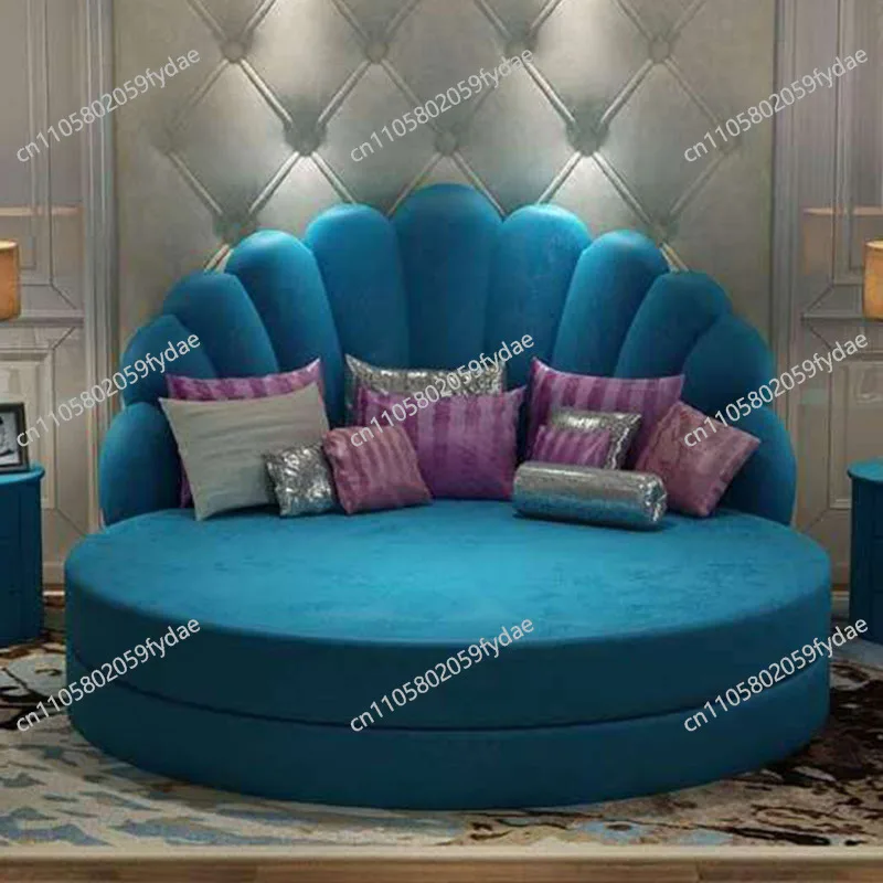 Bed Hotel  Luxury Space Saving Minimalist Unique Accent Bedroom Modern Bed Wooden Cama Trendy Furniture
