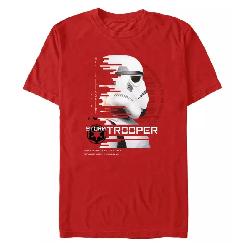 2025 تي شيرت حرب النجوم الأمريكية للرجال والنساء بأكمام قصيرة، الخيال العلمي ريترو عادية مطبوعة حرب النجوم شعار ملابس الشارع الشهير