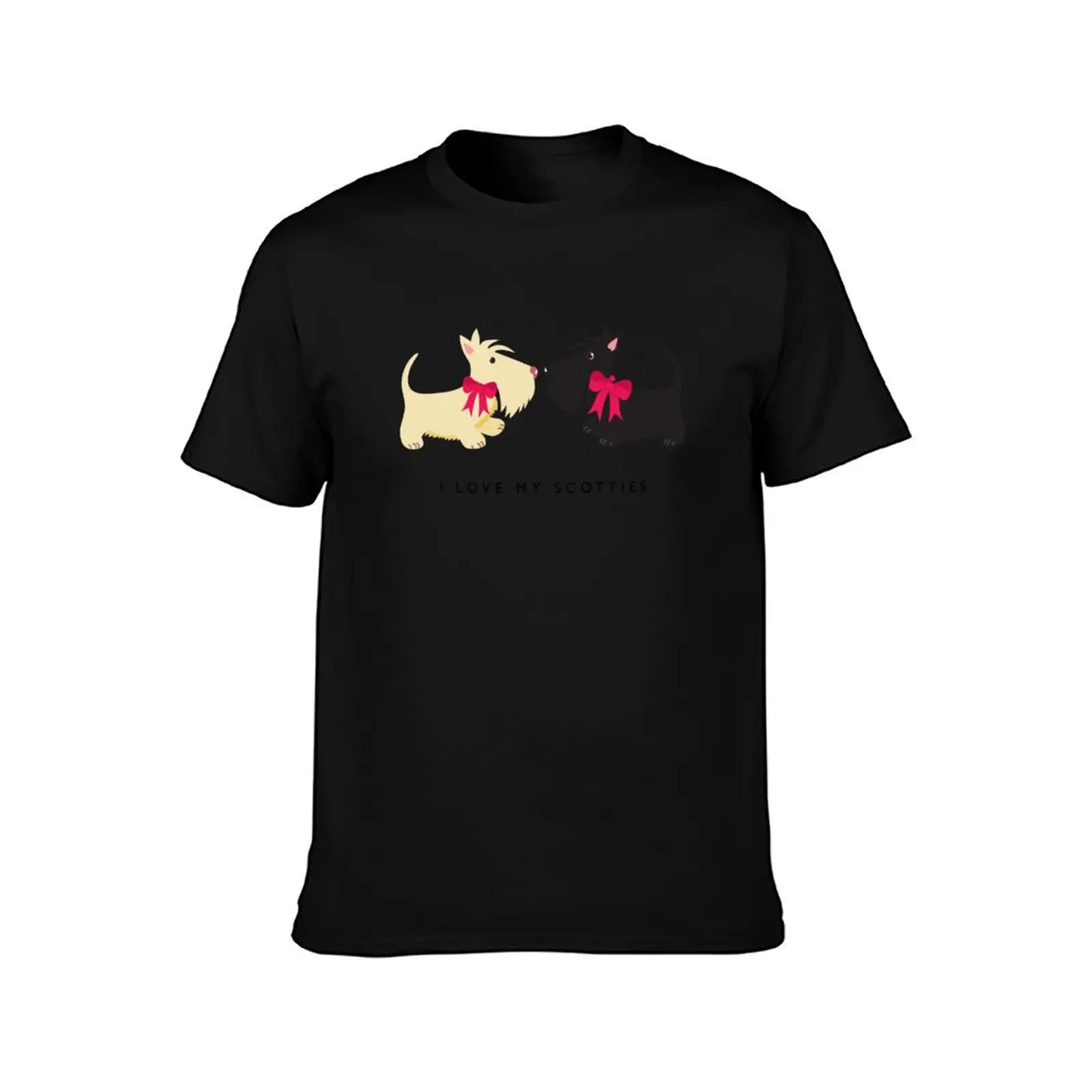 I Love My Scotties ?BonniePortraits.com T-Shirt Essential Solid Color T-Shirt