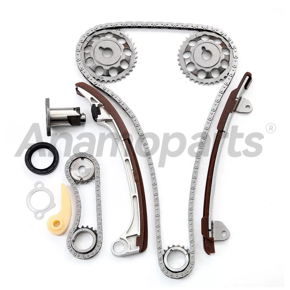 Timing chain water/oil pump Kit For 01-10  Toyota Corolla RAV4 Matrix Highlander 2.4L L4 GAS DOHC 16V  2AZFE 13523-0D010