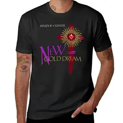 Simple Minds - New Gold Dream 40 t-shirt top manica corta t-shirt pesanti per uomo