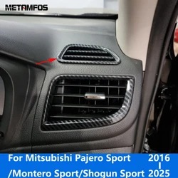 For Mitsubishi Pajero/Montero/Shogun Sport 2016-2023 2024 2025 Front Upper Air Vent Outlet Cover Trim Decoration Car Accessories