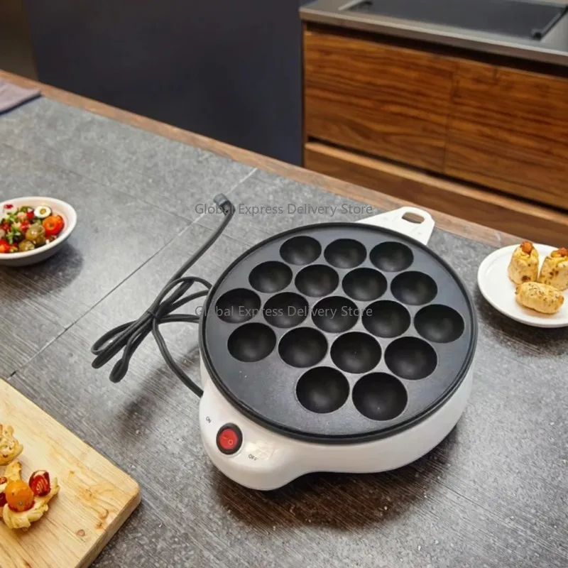 

Household cake maker, bread maker, breakfast maker, electric 18-20 hole octopus ball machine
