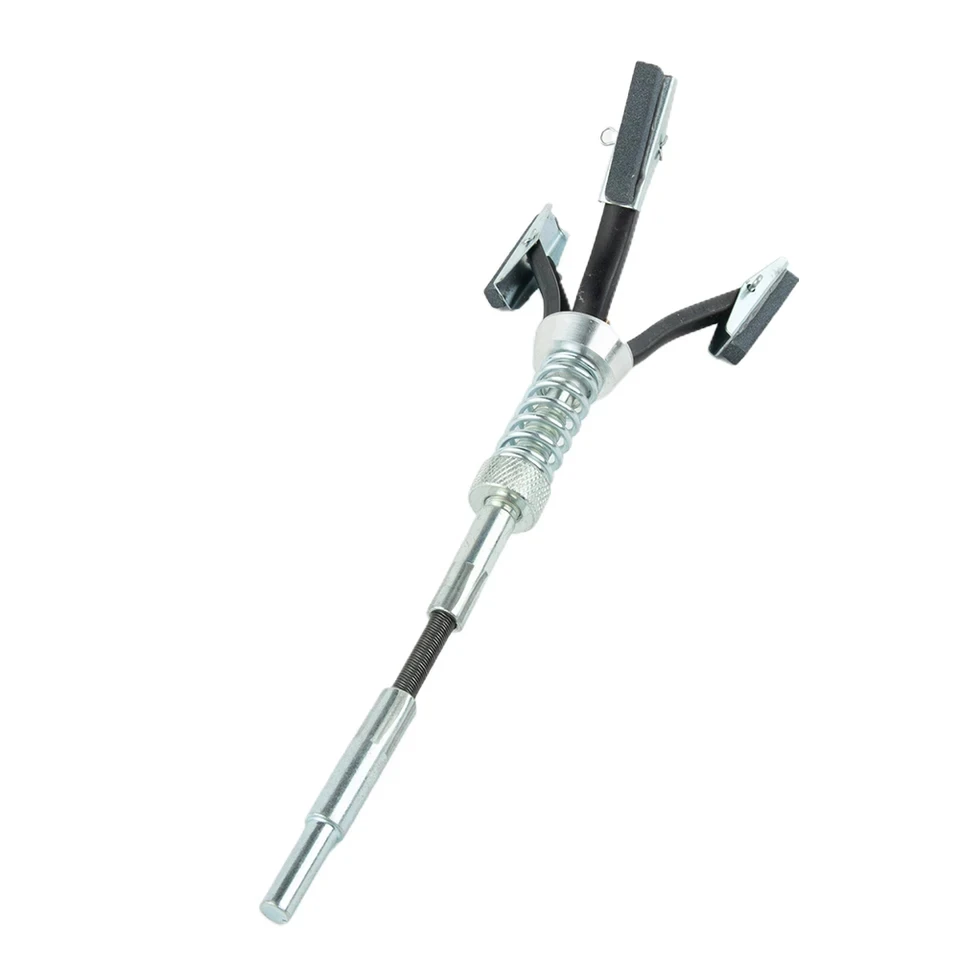 Ferramenta de Brunimento de Cilindros de Três Garras para Diâmetro Interno de Cilindros de Freio de Motores Automotivos de Aço, com Eixo Flexível, 18-63mm