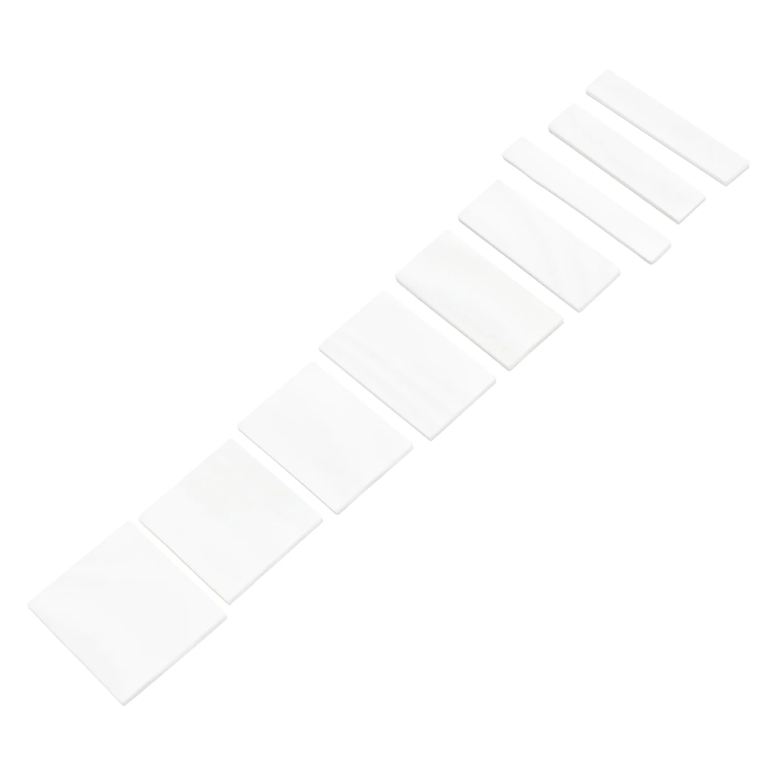 

Fingerboard Inlay Sound Points Dots for Electric Guitar Blocks Fretboard Strips Square Shell Parts Accessories Portable