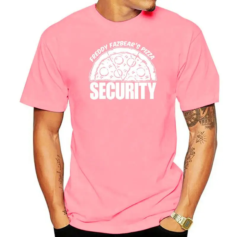 FAZBEARS PIZZA SECURITY T-Shirt fnaf freddys five nights Unisex Mens Ladies Tee