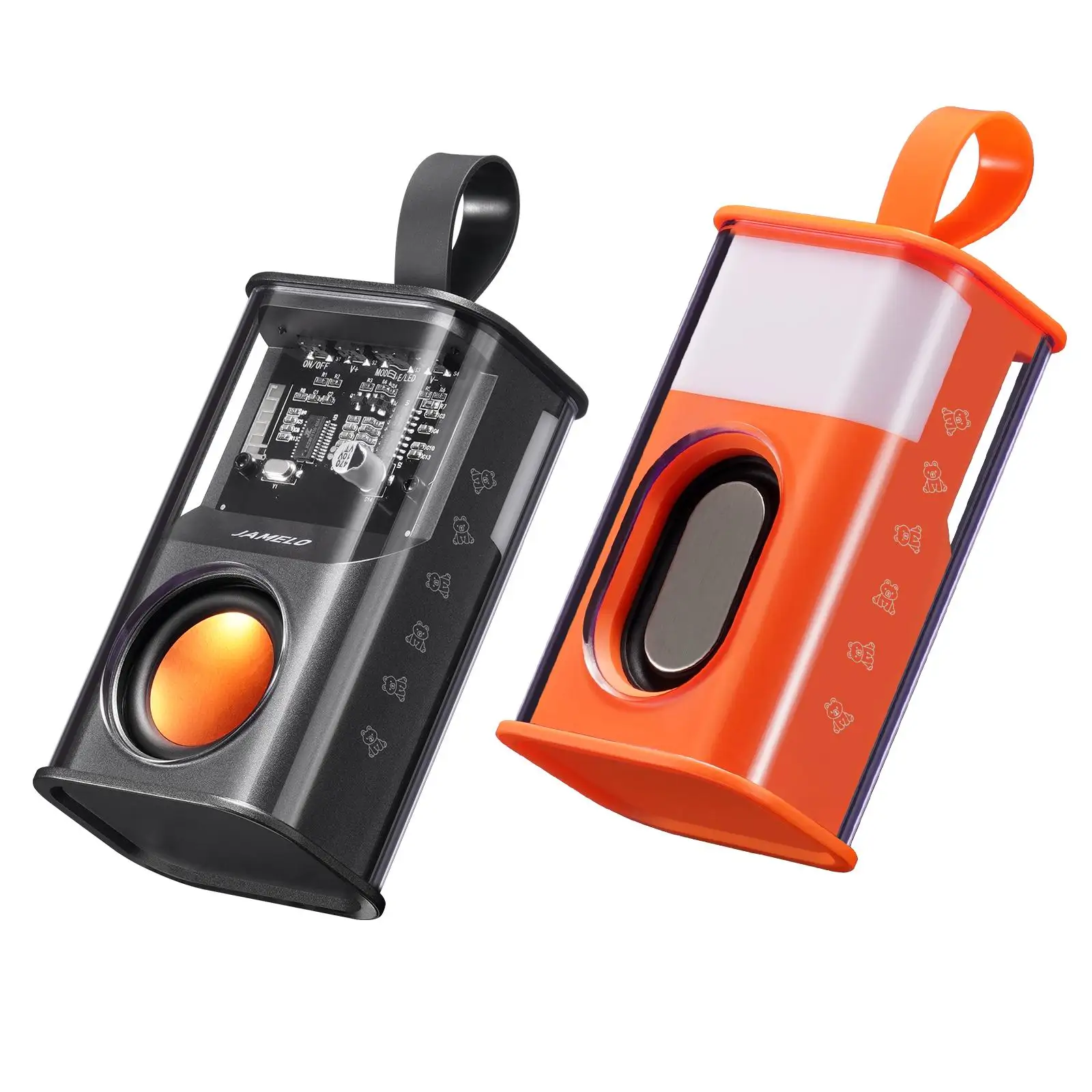 Mini Guitar Amplifier Mini Wireless Speakers Bluetooth Speaker with Rgb Light Tws Pairing Tf Card Hd Sound Deep Bass Speaker