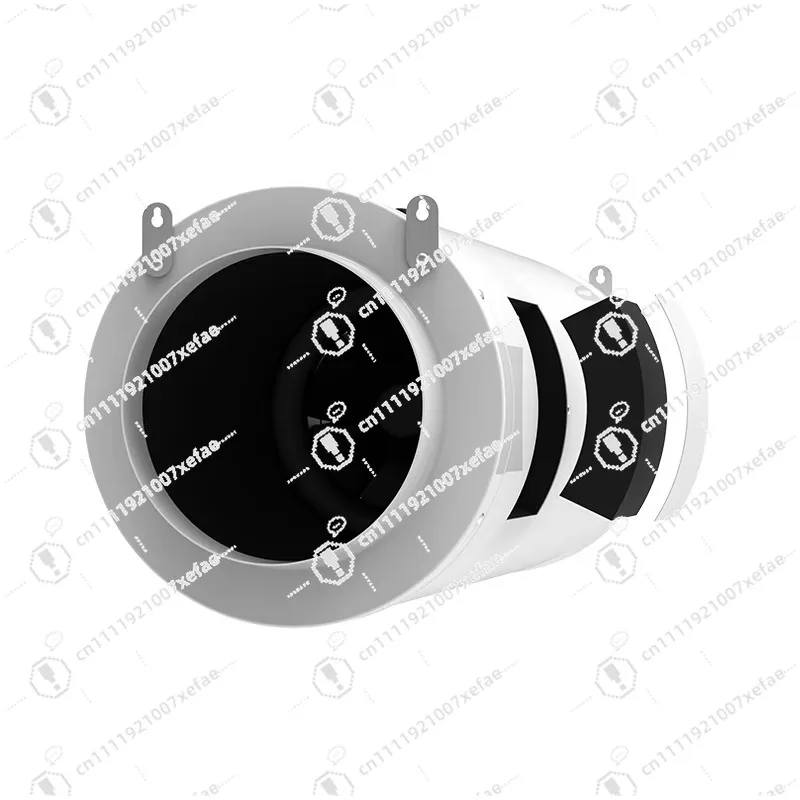 6-Inch silent intelligent controller for household ventilation vertical farming with PWM 0-10V EC inline duct fan