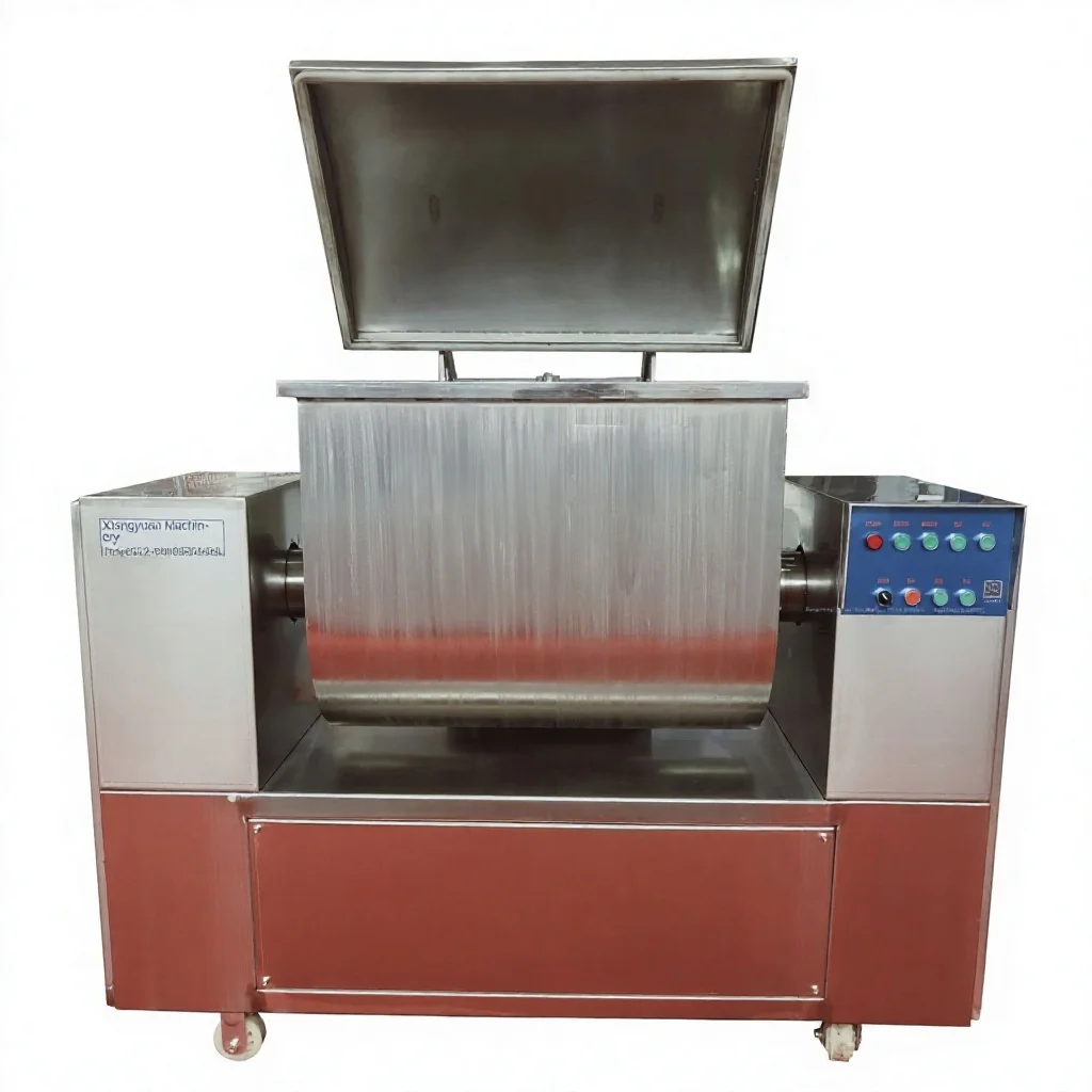 Commercial Stainless Steel Vacuum Dough Mixer Noodle Box Flip Machine for Dumpling  Steamed Buns Bread Bakery Use
