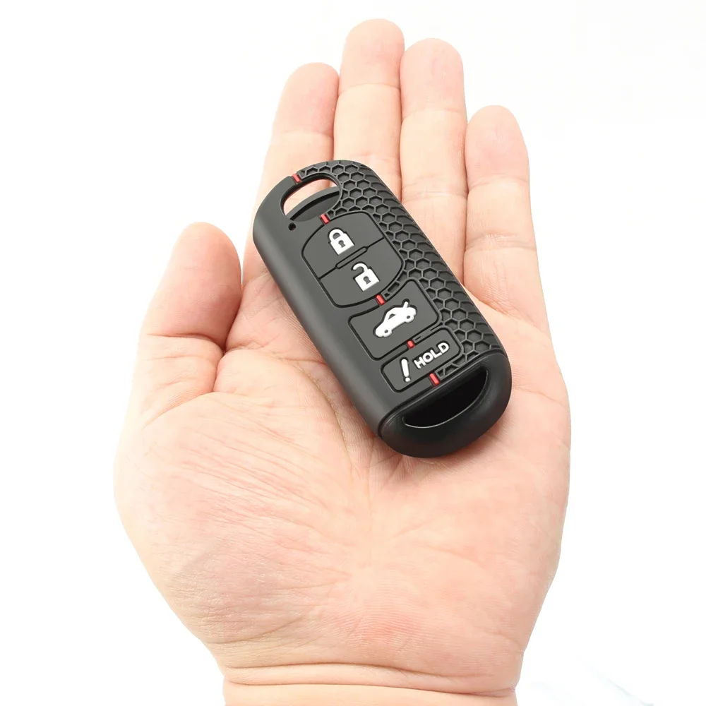 2 3 4 Buttons Car Key Case Cover For Mazda 2 3 5 6 BL BM GJ Atenza Axela Demio CX-3 CX3 CX-5 CX5 CX7 CX-9 CX8 Fob Accessories view 3