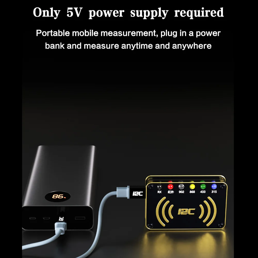 i2c Re01 كاشف تردد التحكم عن بعد للكشف عن الأشعة تحت الحمراء، 902، 868، 433، 315 إشارات لمكيف المركبات الكهربائية #6