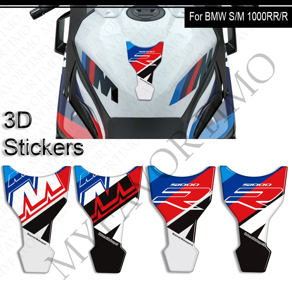 

Decals 2021 - 2025 For BMW S1000RR S1000R S 1000 R RR S1000 S1000 M M1000R M1000RR Protector Tank Pad Gas Fuel Oil 3D Stickers