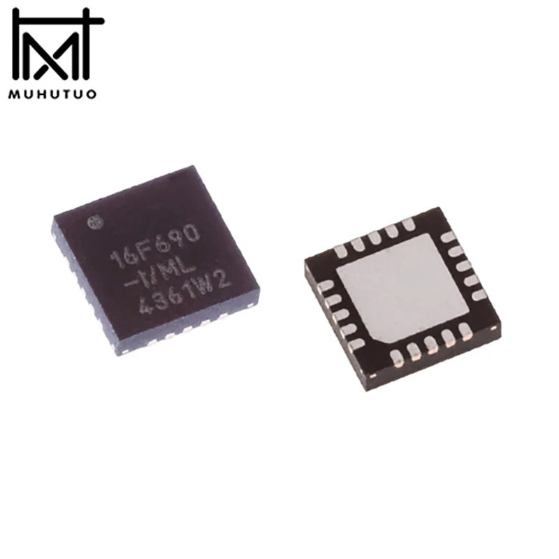 1PCS New original PIC16F720-I/ML PIC16F527 PIC16F631 PIC16F677 PIC16F685 PIC16F687 PIC16F690 PIC16F721 Microcontroller chip