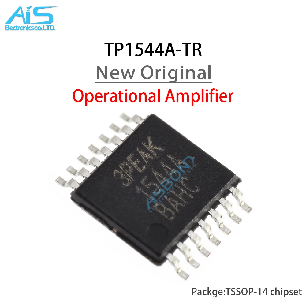 

5Pcs/Lot New Original TP1544A-TR TP1544A 1544A TSSOP-14 Operational Amplifier IC