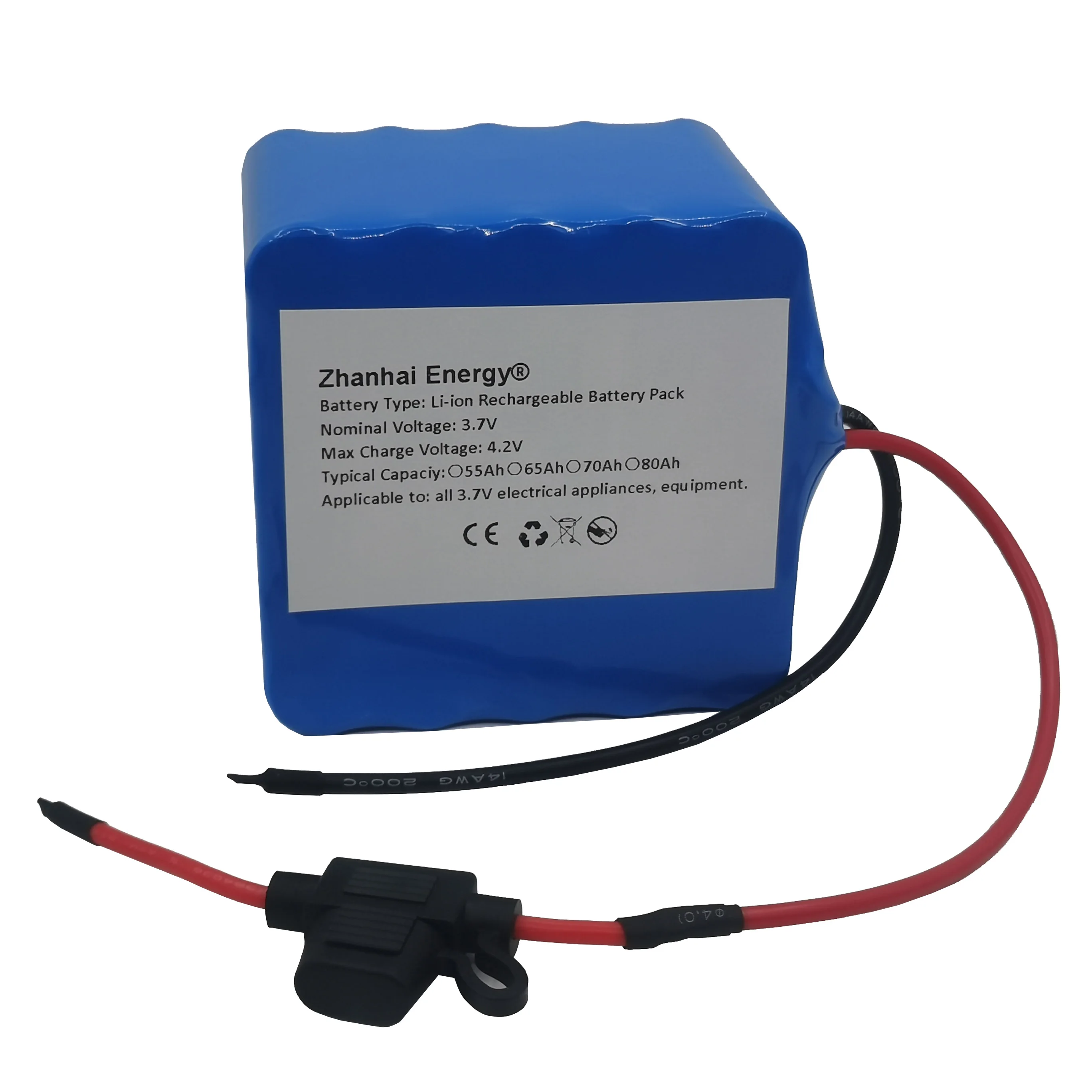 3.7V 80Ah 70Ah 65Ah 55Ah Li-Ion ładowalny akumulator 1S 25P dla 3.7V wszystkie urządzenia regulator ładowania słonecznego nowy konfigurowalny