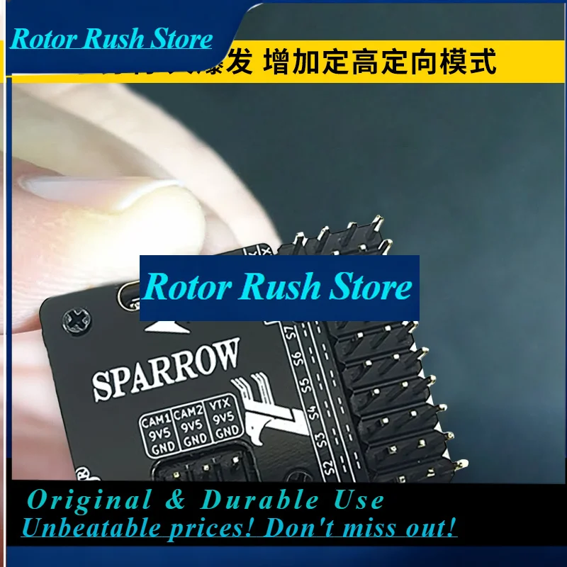 RoRuSLeFei V3 Pro OSD Flight Controller Mini FC U7 GPS's Stabilization ELRS PPM SBUS CRSF For RC FPV Rc Plane Controller Access