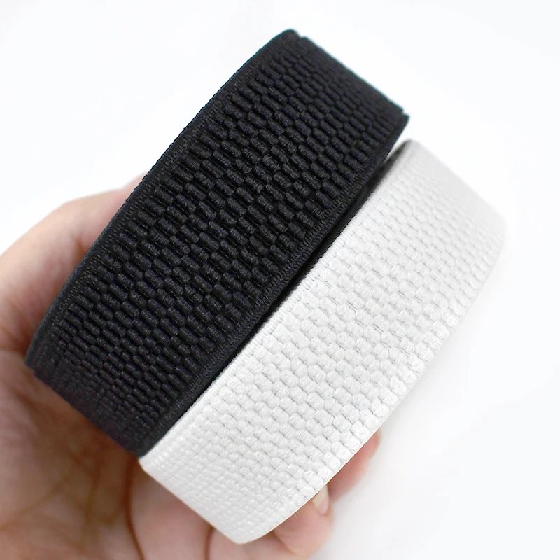 

25-100mm Nylon Elastic Band Widening Pants Elasticity Waistband Sportswear Stretch Bands Clothing Decor Strip Sewing Accessories