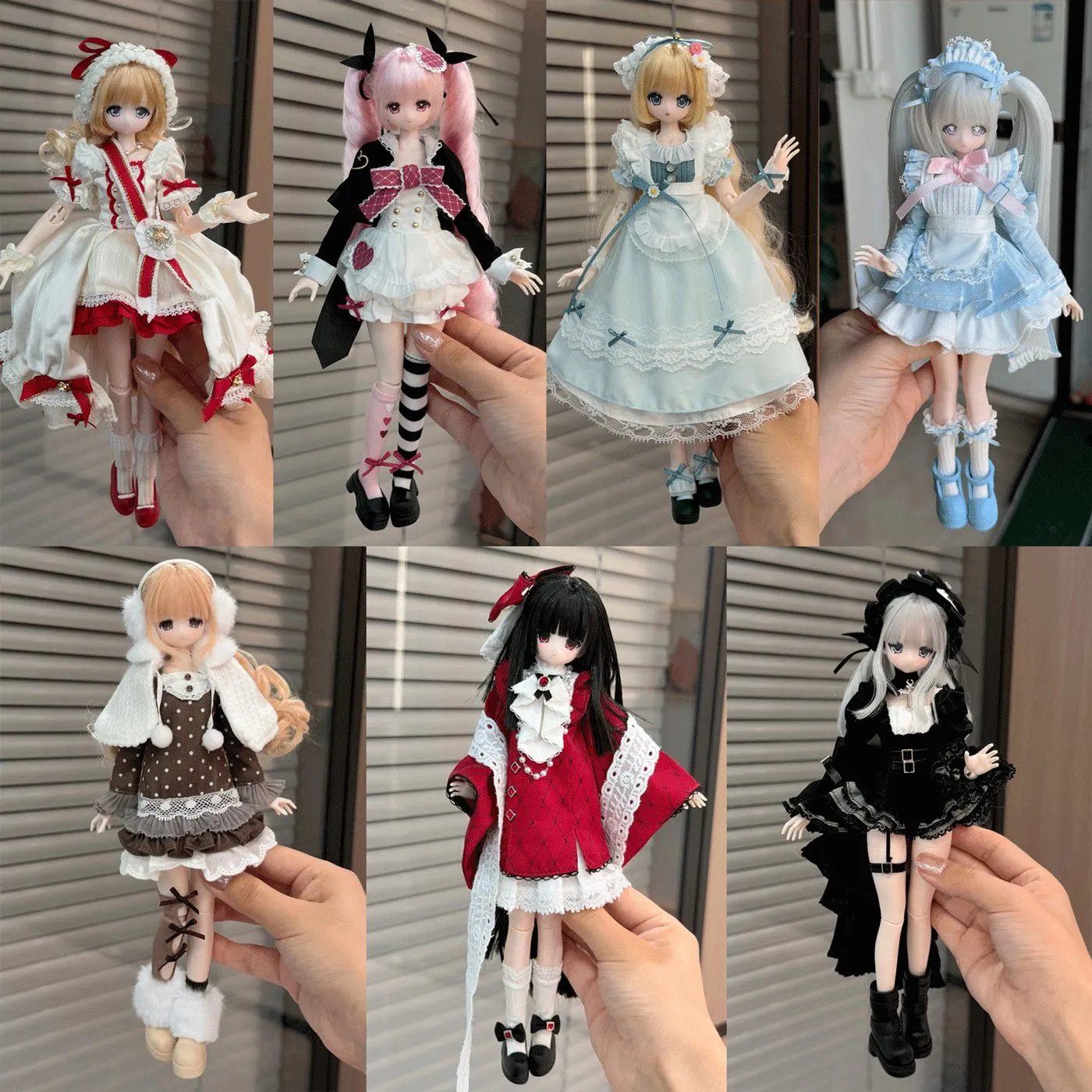 Saturday Weekly Wantang Special 1/6 Bjd Blind Box Root‑Hair Articulated Joint Doll Collectible Simulation Model Desktop Display