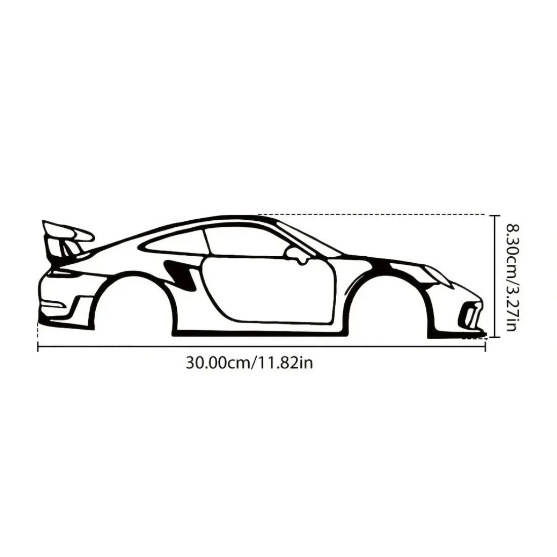 Sport Car Metal Wall Hanging Art Decorative Metal Wall Sign for Kids Room Kindergarten Nursery Bedroom Living Room