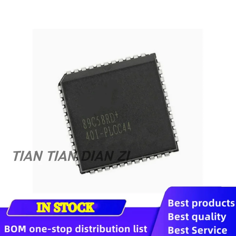 1 Stück/Los STC89C58RD+40I-PLCC44 PLCC-44 IC-Chips auf Lager