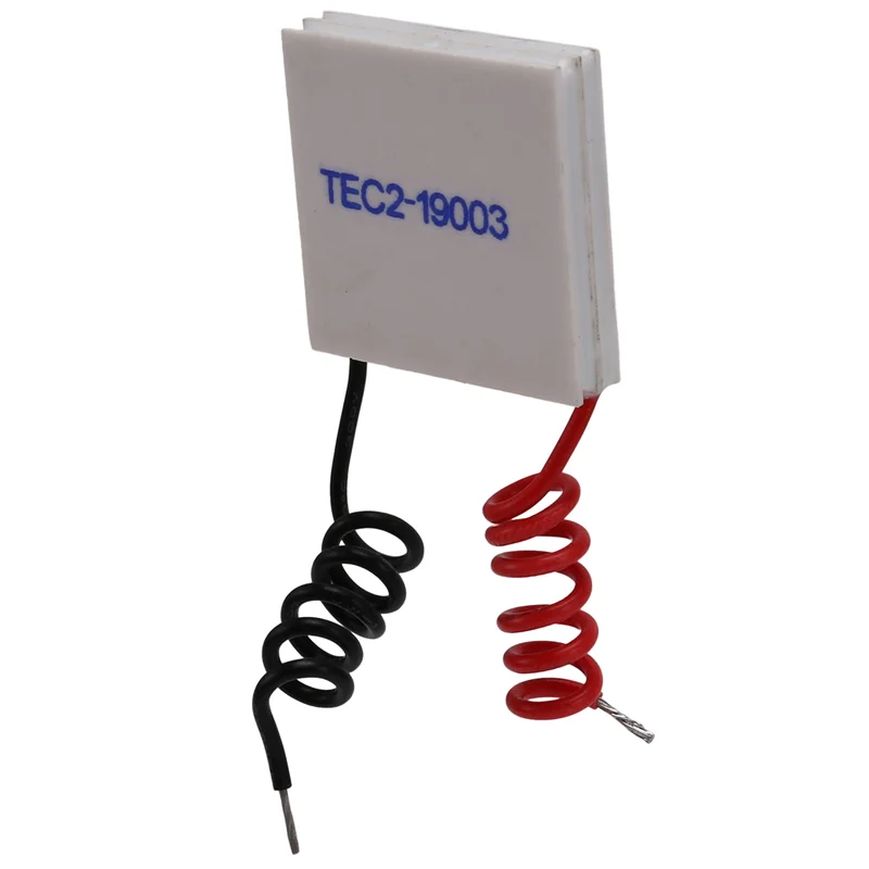 TEC2-19003 Thermoelektrischer Kühler Peltier 30 x 30 mm 19003 Doppelelemente-Modul Elektronisches Kühlblech