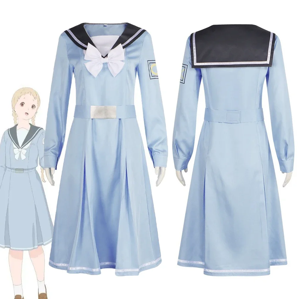 

Anime Kimi no iro Hikari Cosplay Costume The Colors Within Girl Blue Dress School JK Uniform Halloween Carnival Clothes Outfit