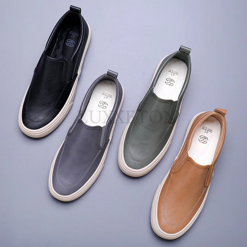 Spring Men Fashionable Canvas Sneakers Versatile Low Cut Outdoor Men Breathable Comfortable and Casual Flat Shoes