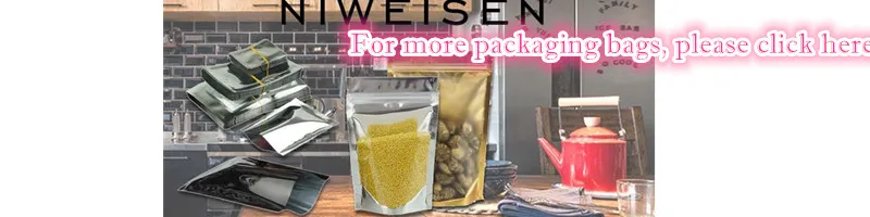 50 Stück schwarze Kaffee-Verpackungsbeutel, Heißsiegel-/flacher Boden, stehend, Aluminiumfolie, Druckverschlussbeutel mit einem Entlüftungsventil, Teeaufbewahrung – Detail 1