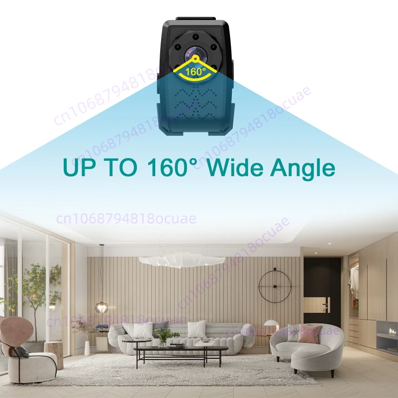 Imagem -04 - Portátil Smart Home Segurança Câmera de Vigilância 1080p hd Mini Câmera Wifi Micro Camcorder ir Night Vision Dvr ip sem Fio Remote Cam