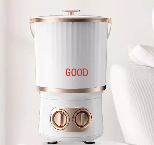 Multi-Functional Bucket Washing Machine Household Mini Large Power Laundry Shoes Cleaning Machine Bucket Split Portable