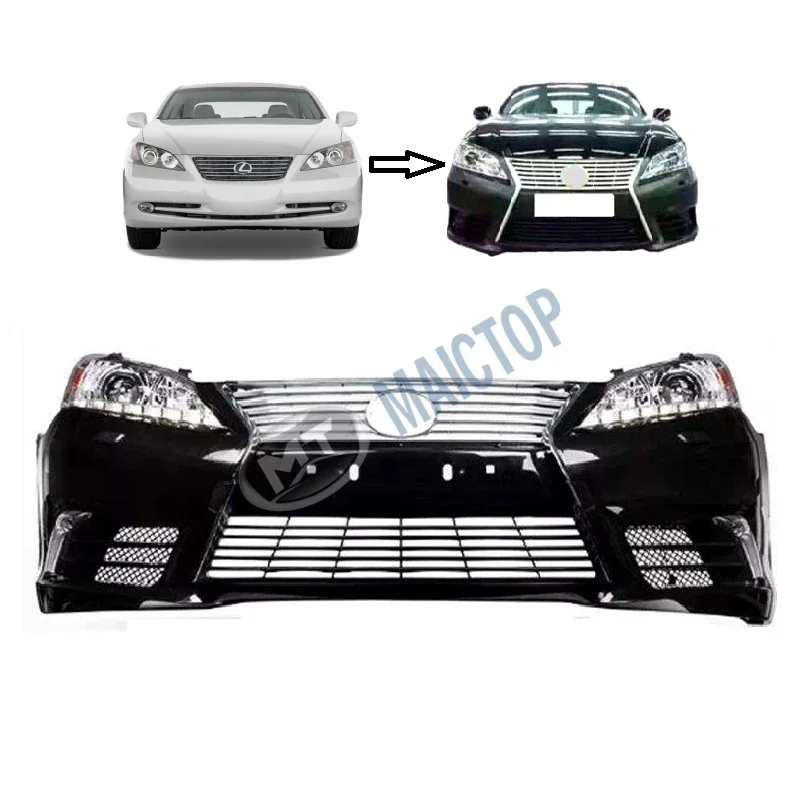 Car Accessories Facelift Bodykit Front Bumper for ES ES350 2007-2012 Modification Upgrade to 2013-2014 Auto Parts Lexus