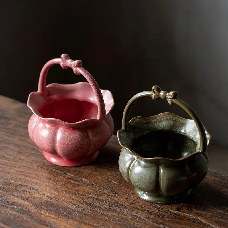 

Pink Black Red Fruit Dishes Vintage Pastry Plate Dessert Candy Dish Candy Bar Household Serving Tray Teaware Ornaments Supplies