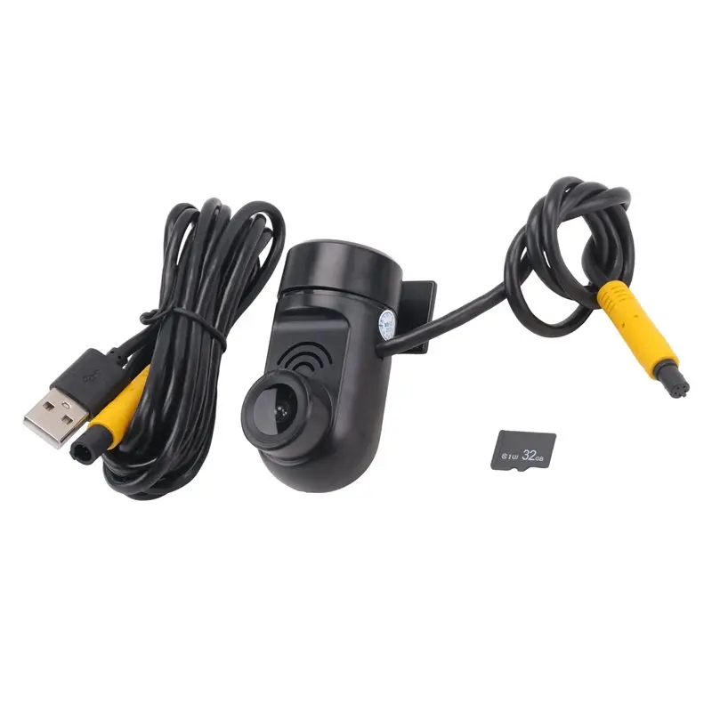 1080P HD 360° Rotating Mini ADAS Dashcam, Car Dash Camera With 32GB Card, 24H Parking Mode/Night Vision/Motion Detection-Y79A