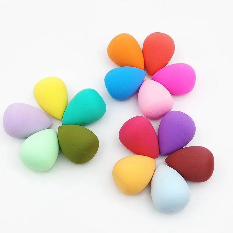 

100Pcs Makeup Sponge Set Water Droplet Gourd Shape Powder Liquid Foundation BB Cream Cosmetic Puff Cute Portable Cosmetic Sponge