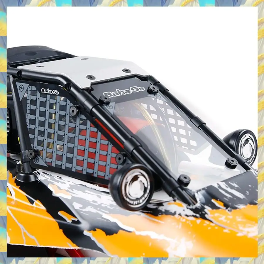 Smartwave-5B Explosion-Proof Car Window (PC Material) Fit For 1/5 HPI ROVAN BAHA ROFUN KM GTB TS BAJA 5B，5B Explosion-Proof Car