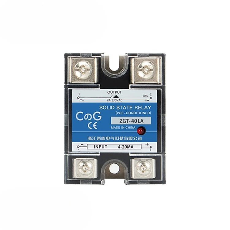Single Phase Solid State Relay LA10/25/40A Current Type Regulator Switch Module