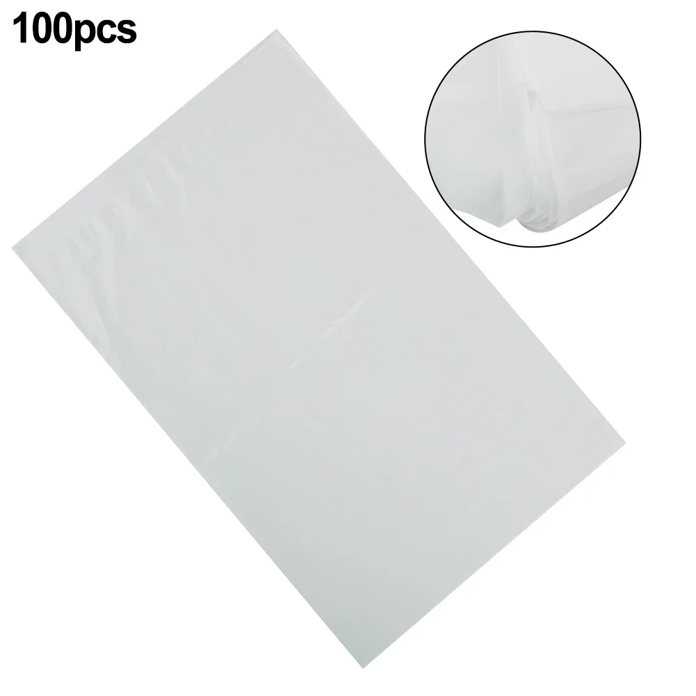 

100 Pcs Of Self-adhesive Garbage Bags For Car Disposable Plastic Bags Waterproof Trash Rubbish Holder Storage Bag Kitchen Dagdet