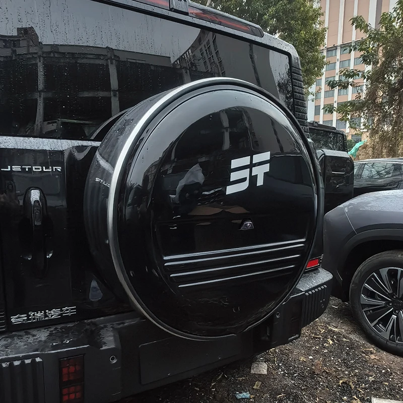 Chery Jetour Traveller T2 Stainless Steel Spare Tire Cover Equipped With Tire Shell Exterior Decoration Accessories