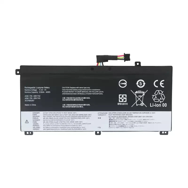 

Аккумулятор для ноутбука 45N1740 45N1741 45N1742 45N1743, подходит для Lenovo ThinkPad T550 T560 W550S